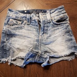 Size 25 miss me shorts